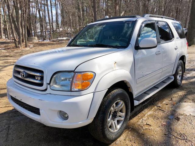 5TDBT48AX3S156097 - 2003 TOYOTA SEQUOIA LI WHITE photo 2