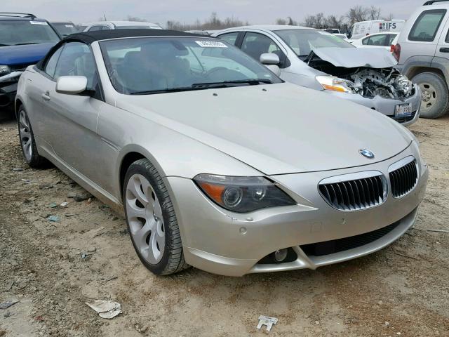 WBAEK13466CN76782 - 2006 BMW 650 I BEIGE photo 1