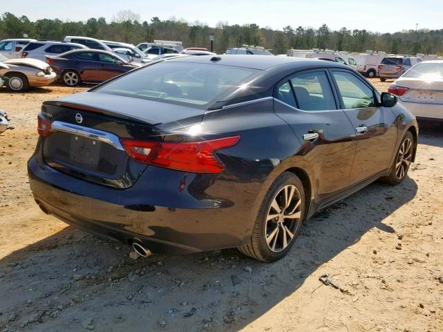 1N4AA6AP9GC427854 - 2016 NISSAN MAXIMA 3.5 BLACK photo 4