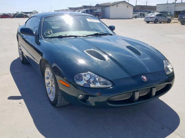 SAJJA41B5YPA02083 - 2000 JAGUAR XKR GREEN photo 1