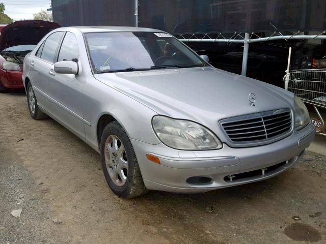 WDBNG75J91A147293 - 2001 MERCEDES-BENZ S 500 SILVER photo 1