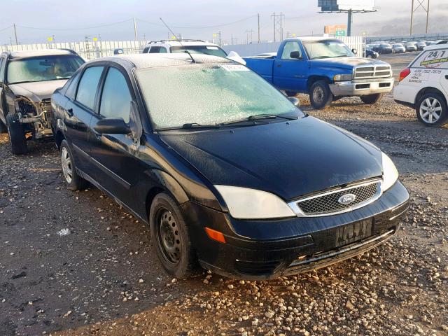 1FAFP34N97W297697 - 2007 FORD FOCUS ZX4 BLACK photo 1