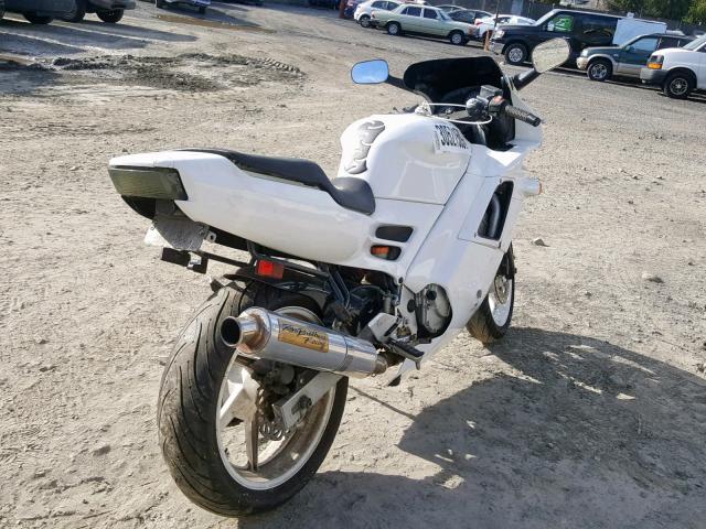 JH2PC2501MM002193 - 1991 HONDA CBR600 F2 WHITE photo 4