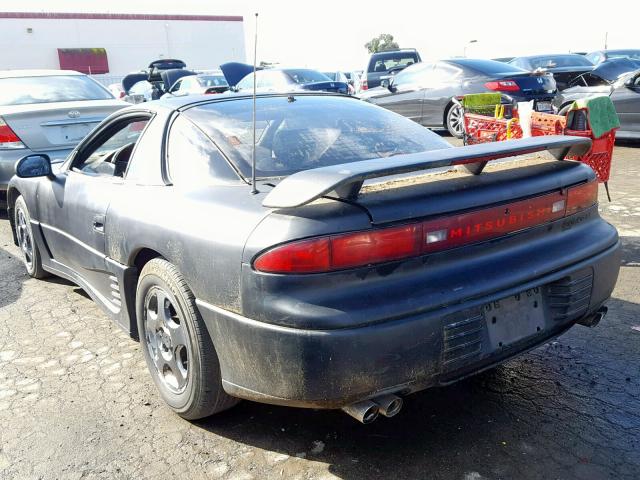 JA3BM64J3PY037458 - 1993 MITSUBISHI 3000 GT SL BLACK photo 3