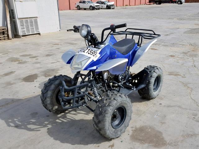 L5NATMCT3BT293019 - 2011 ATV FOUR WHEEL BLUE photo 2