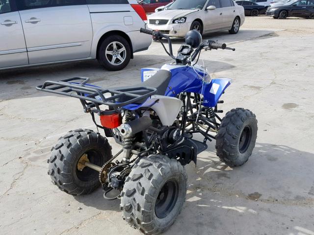 L5NATMCT3BT293019 - 2011 ATV FOUR WHEEL BLUE photo 4