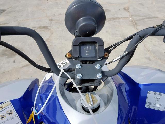 L5NATMCT3BT293019 - 2011 ATV FOUR WHEEL BLUE photo 8