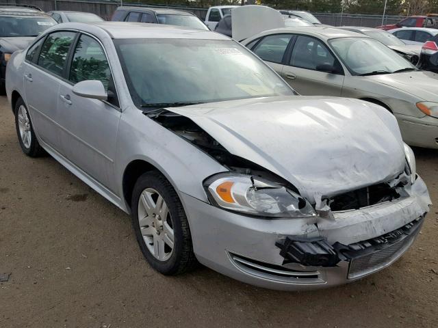 2G1WB5E39G1104448 - 2016 CHEVROLET IMPALA LIM SILVER photo 1