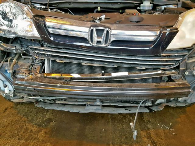 JHLRE487X7C031642 - 2007 HONDA CR-V EXL BLACK photo 9