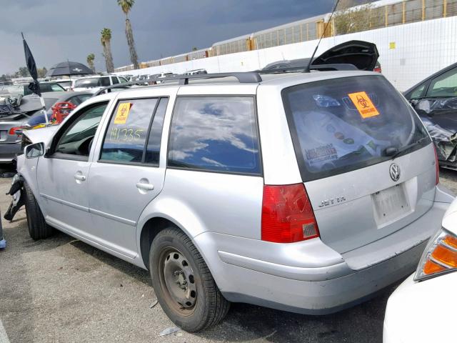 WVWRE61J63W336983 - 2003 VOLKSWAGEN JETTA GL SILVER photo 3