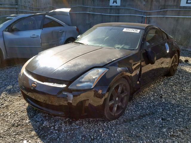 JN1AZ34D83T110891 - 2003 NISSAN 350Z COUPE BLACK photo 2