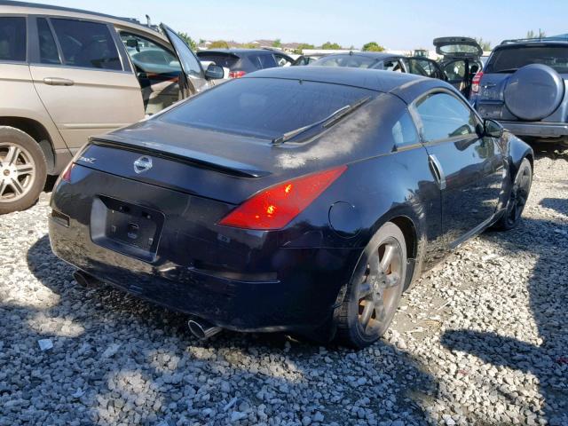 JN1AZ34D83T110891 - 2003 NISSAN 350Z COUPE BLACK photo 4