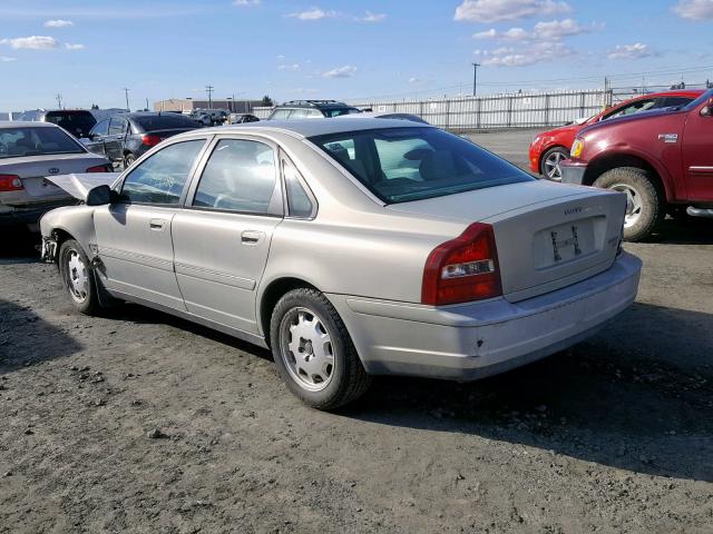 YV1TS92D131300523 - 2003 VOLVO S80 GRAY photo 3