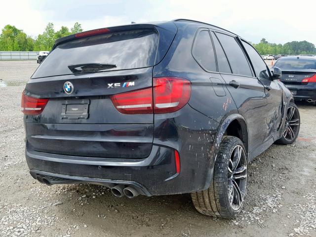 5YMKT6C39H0X20568 - 2017 BMW X5 M BLACK photo 4