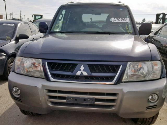 JA4MW51S25J000817 - 2005 MITSUBISHI MONTERO LI BLACK photo 9