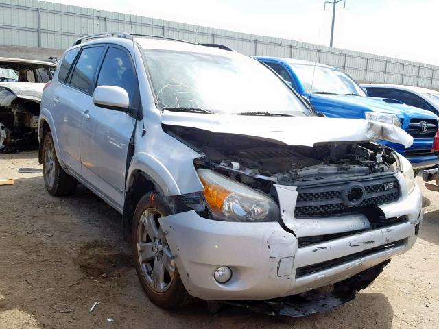 JTMBK32V786042283 - 2008 TOYOTA RAV4 SPORT SILVER photo 1