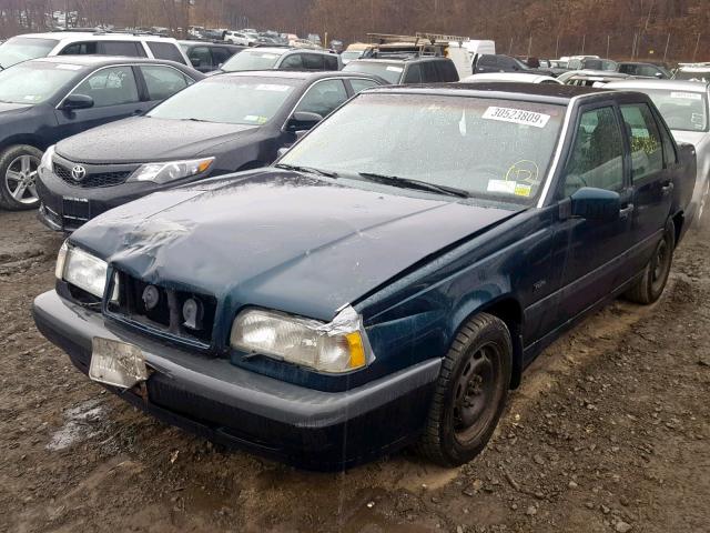 YV1LS5505S2207420 - 1995 VOLVO 850 BASE BLUE photo 2