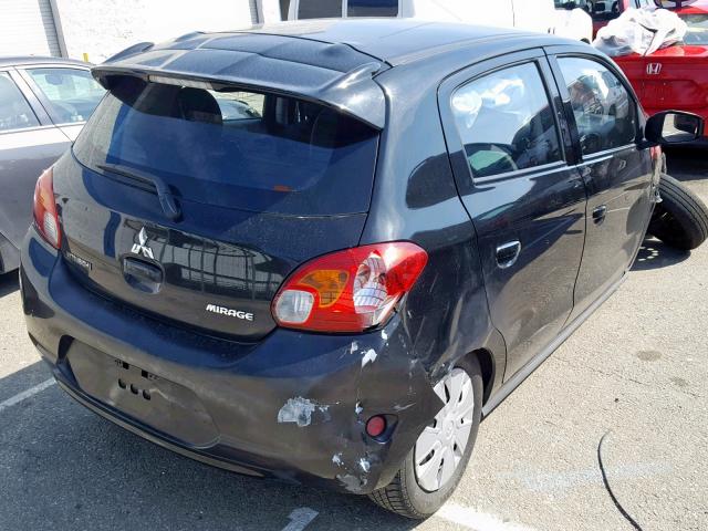 ML32A3HJ8EH009772 - 2014 MITSUBISHI MIRAGE DE BLACK photo 4