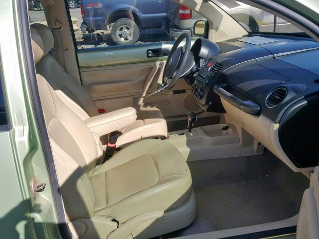 3VWRW31C17M506666 - 2007 VOLKSWAGEN NEW BEETLE Yaşıl foto 5