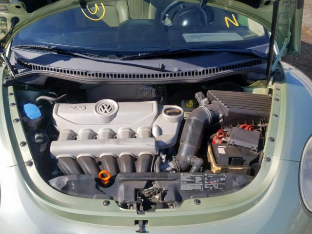 3VWRW31C17M506666 - 2007 VOLKSWAGEN NEW BEETLE Yaşıl foto 7
