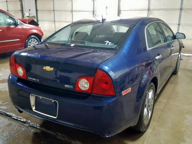 1G1ZC5E08AF249058 - 2010 CHEVROLET MALIBU 1LT 蓝色 照片 4