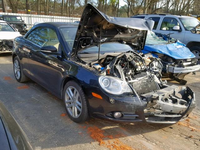 WVWFA71F29V021418 - 2009 VOLKSWAGEN EOS LUX Чорний фото 1