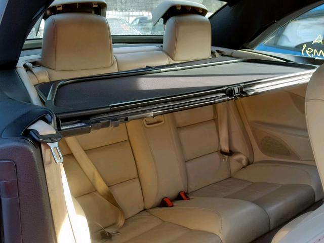 WVWFA71F29V021418 - 2009 VOLKSWAGEN EOS LUX Чорний фото 6