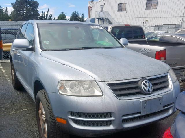 WVGBC77L54D051299 - 2004 VOLKSWAGEN TOUAREG 3. SILVER photo 1