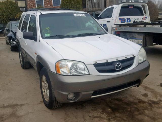 4F2YU08112KM32172 - 2002 MAZDA TRIBUTE LX WHITE photo 1