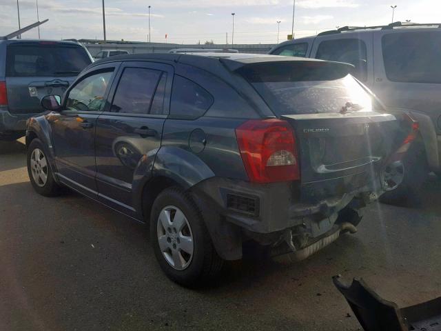 1B3HB28B38D582518 - 2008 DODGE CALIBER GRAY photo 3