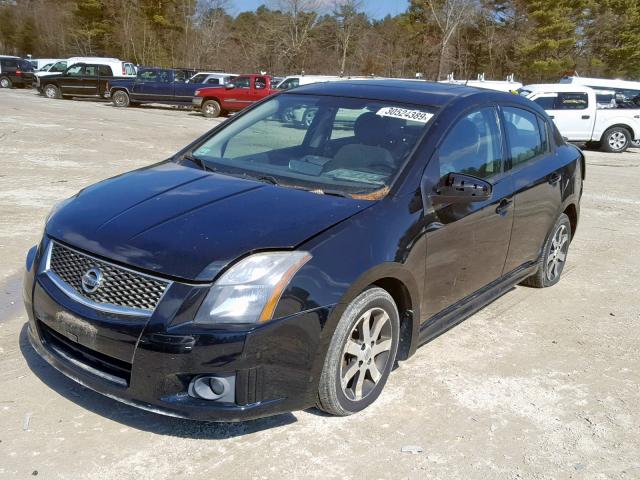 3N1AB6APXBL730813 - 2011 NISSAN SENTRA 2.0 BLACK photo 2