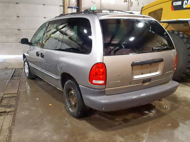 2B4FP2535XR461115 - 1999 DODGE CARAVAN SILVER photo 3