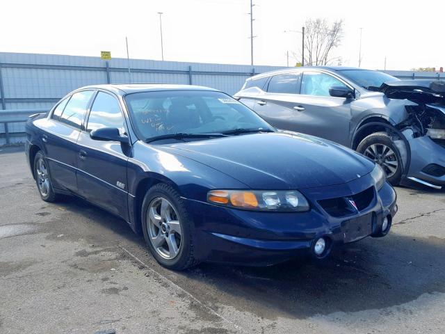 1G2HZ541534139230 - 2003 PONTIAC BONNEVILLE BLUE photo 1