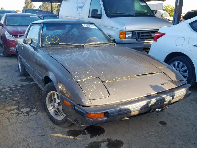 JM1FB3316F0890572 - 1985 MAZDA RX7 12A GRAY photo 1