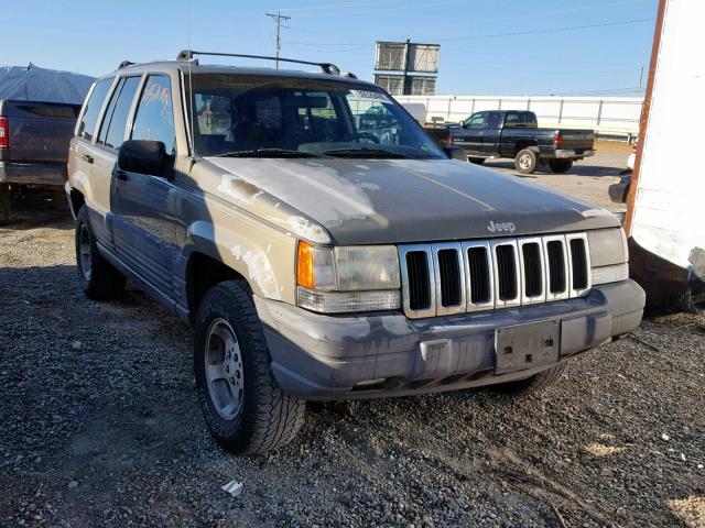 1J4GZ58S5TC350762 - 1996 JEEP GRAND CHER GRAY photo 1