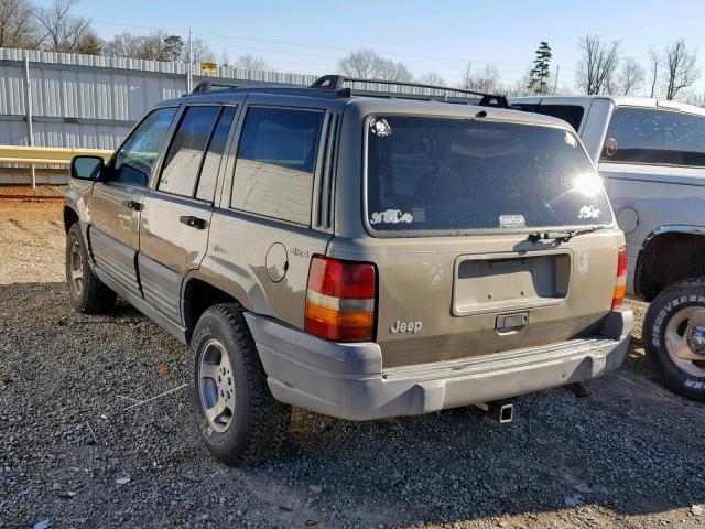 1J4GZ58S5TC350762 - 1996 JEEP GRAND CHER GRAY photo 3