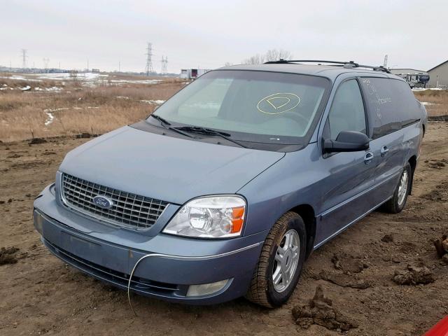 2FMZA52254BB24300 - 2004 FORD FREESTAR S BLUE photo 2