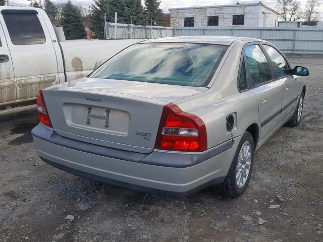 YV1TS94D811189673 - 2001 VOLVO S80 GOLD photo 4