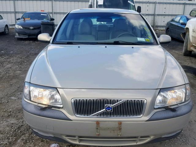 YV1TS94D811189673 - 2001 VOLVO S80 GOLD photo 9