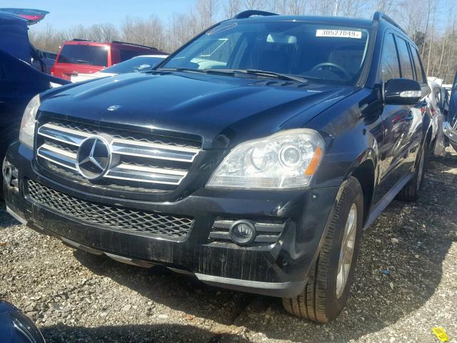 4JGBF22E48A359042 - 2008 MERCEDES-BENZ GL 320 CDI BLACK photo 2