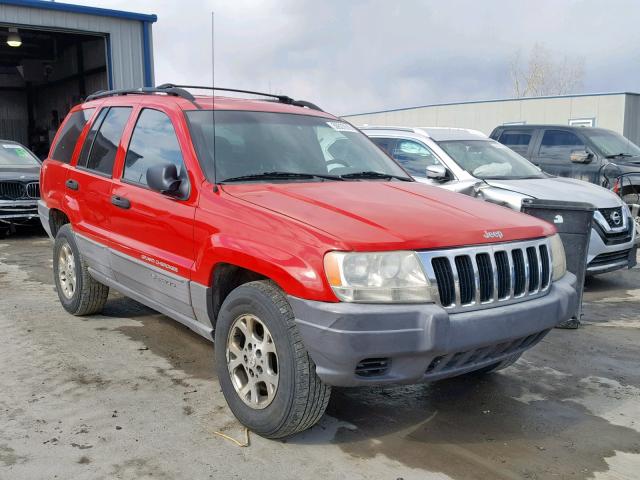 1J4GW58S0XC796249 - 1999 JEEP GRAND CHER RED photo 9