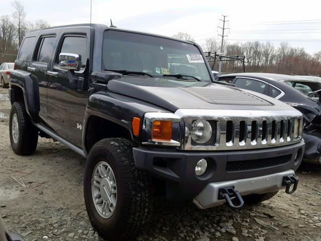 5GTEN13E488168718 - 2008 HUMMER H3 BLACK photo 1