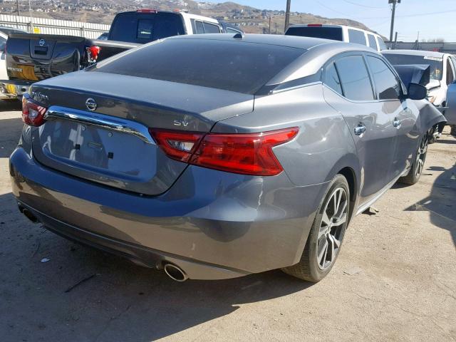 1N4AA6AP7HC383807 - 2017 NISSAN MAXIMA 3.5 GRAY photo 4