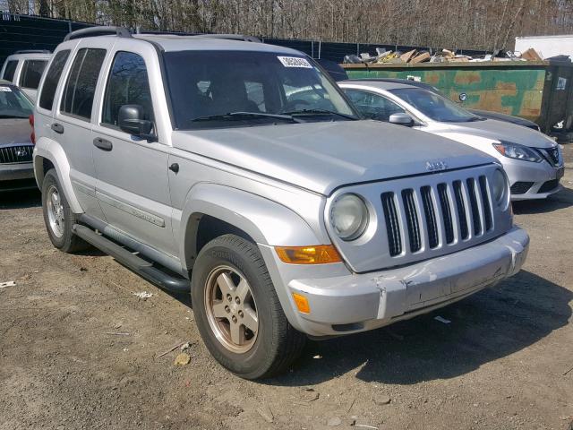 1J4GK38K05W689455 - 2005 JEEP LIBERTY RE SILVER photo 1