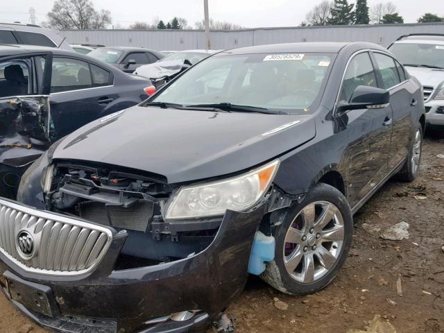 1G4GC5ECXBF366887 - 2011 BUICK LACROSSE C BLACK photo 2