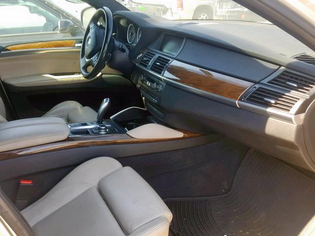 5UXFG2C55BLX07295 - 2011 BMW X6 XDRIVE3 GOLD photo 5