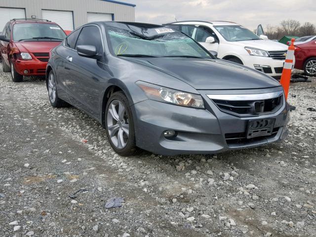 1HGCS2B89CA000942 - 2012 HONDA ACCORD EXL GRAY photo 1