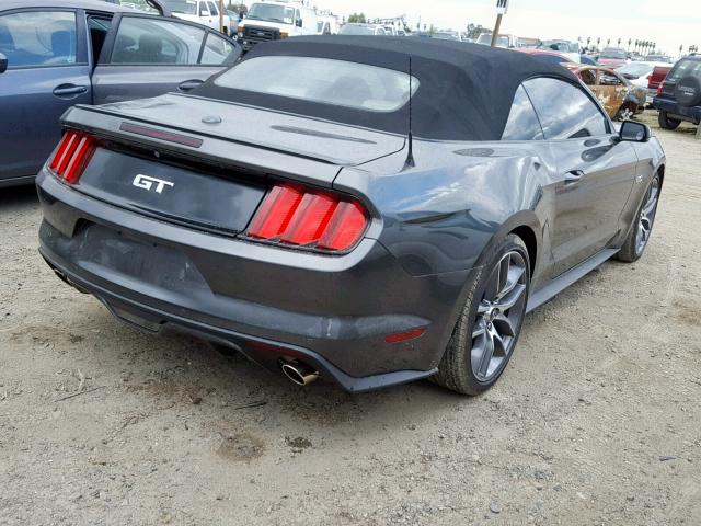 1FATP8FFXF5382591 - 2015 FORD MUSTANG GT CHARCOAL photo 4