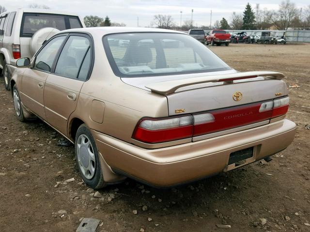 1NXBB02E4VZ575127 - 1997 TOYOTA COROLLA DX TAN photo 3