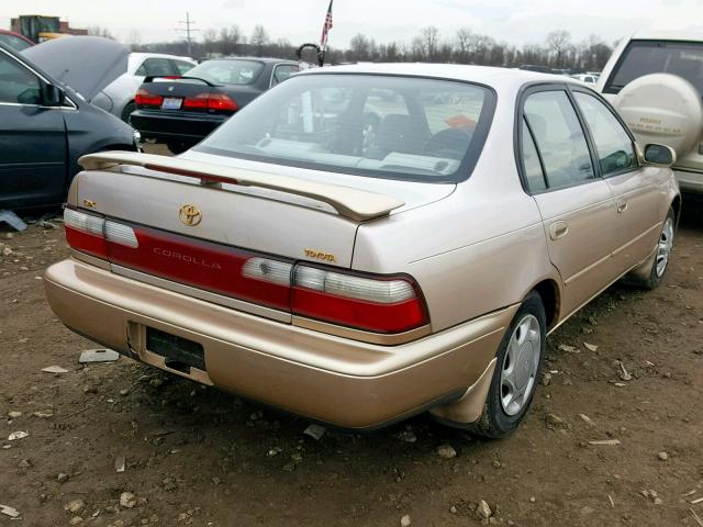 1NXBB02E4VZ575127 - 1997 TOYOTA COROLLA DX TAN photo 4